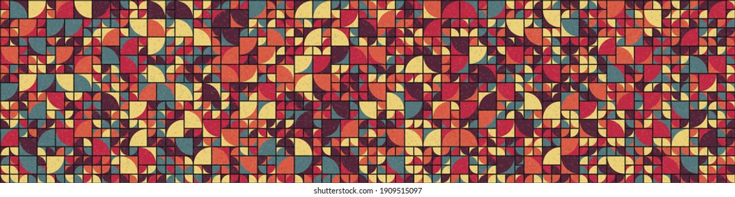 Abstract Geometric Pattern generative computational art illustration