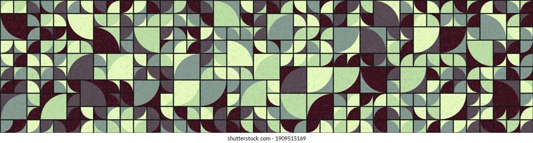 Abstract Geometric Pattern generative computational art illustration