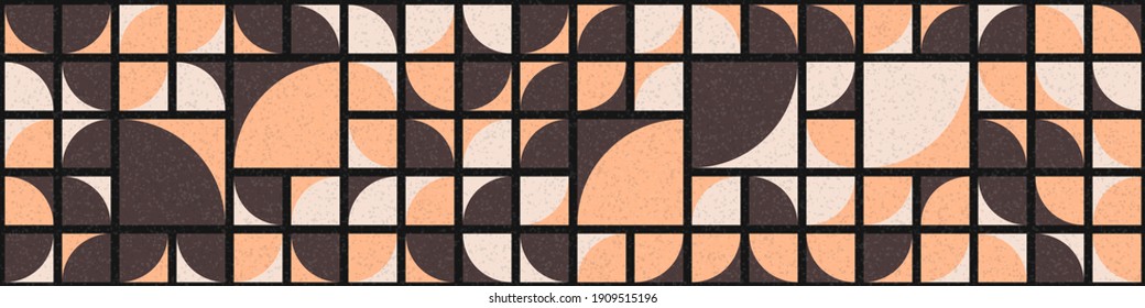 Abstract Geometric Pattern generative computational art illustration