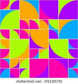 Abstract Geometric Pattern generative computational art illustration