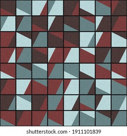 Abstract Geometric Pattern generative computational art illustration