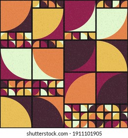 Abstract Geometric Pattern generative computational art illustration