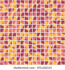 Abstract Geometric Pattern generative computational art illustration