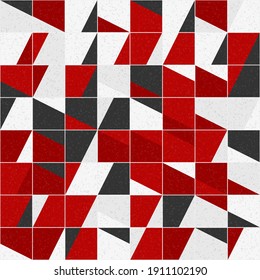 Abstract Geometric Pattern generative computational art illustration