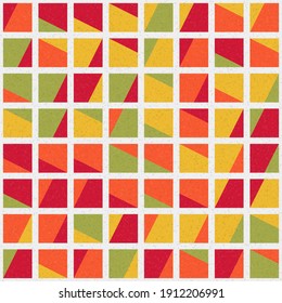 Abstract Geometric Pattern generative computational art illustration