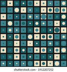 Abstract Geometric Pattern generative computational art illustration