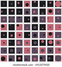 Abstract Geometric Pattern generative computational art illustration