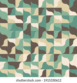 Abstract Geometric Pattern generative computational art illustration