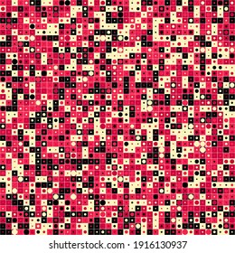 Abstract Geometric Pattern generative computational art illustration