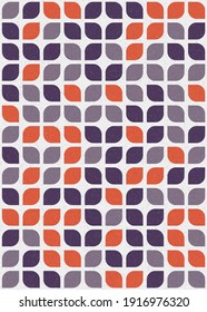 Abstract Geometric Pattern generative computational art illustration