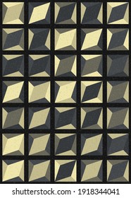 Abstract Geometric Pattern generative computational art illustration