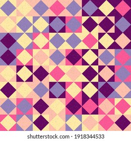 Abstract Geometric Pattern generative computational art illustration