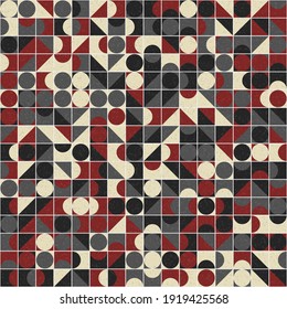 Abstract Geometric Pattern generative computational art illustration