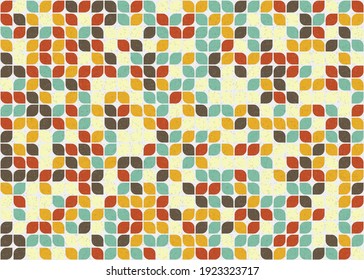 Abstract Geometric Pattern generative computational art illustration