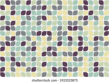 Abstract Geometric Pattern generative computational art illustration