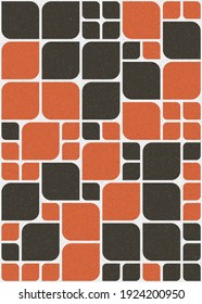 Abstract Geometric Pattern generative computational art illustration