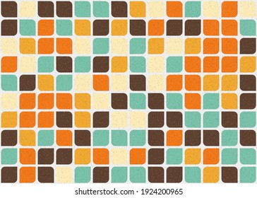 Abstract Geometric Pattern generative computational art illustration