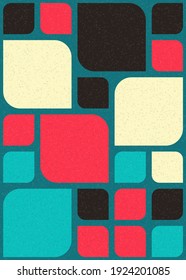 Abstract Geometric Pattern generative computational art illustration