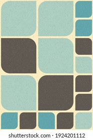 Abstract Geometric Pattern generative computational art illustration