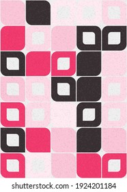 Abstract Geometric Pattern generative computational art illustration