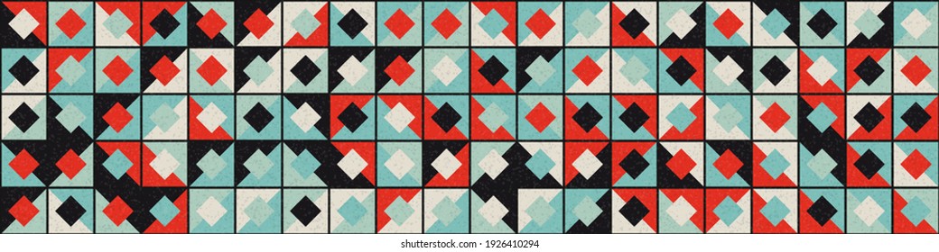 Abstract Geometric Pattern generative computational art illustration