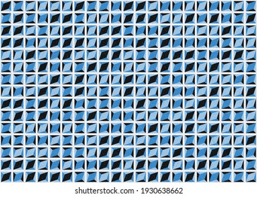 Abstract Geometric Pattern generative computational art illustration