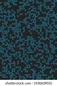 Abstract Geometric Pattern generative computational art illustration