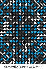 Abstract Geometric Pattern generative computational art illustration
