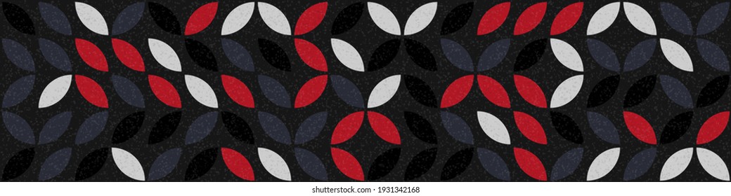 Abstract Geometric Pattern generative computational art illustration