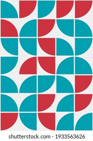 Abstract Geometric Pattern generative computational art illustration