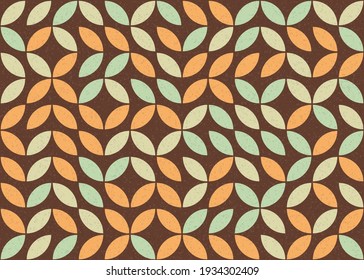 Abstract Geometric Pattern generative computational art illustration