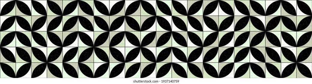 Abstract Geometric Pattern generative computational art illustration