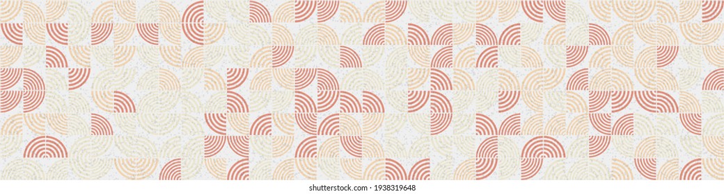 Abstract Geometric Pattern generative computational art illustration