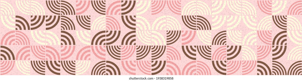 Abstract Geometric Pattern generative computational art illustration