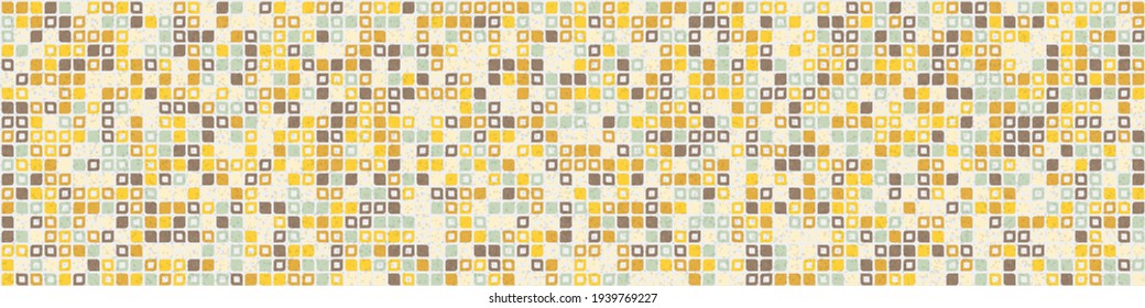 Abstract Geometric Pattern generative computational art illustration