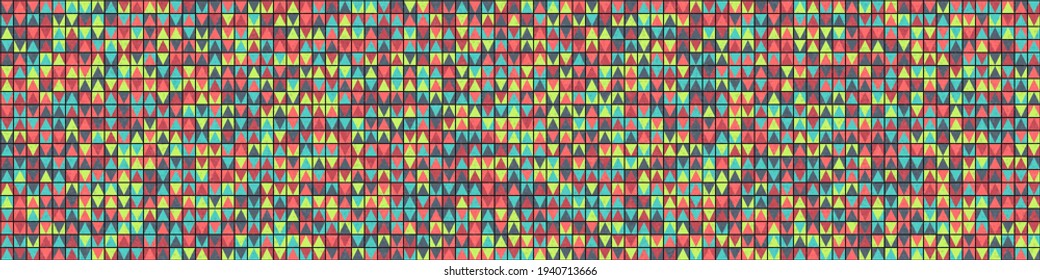 Abstract Geometric Pattern generative computational art illustration