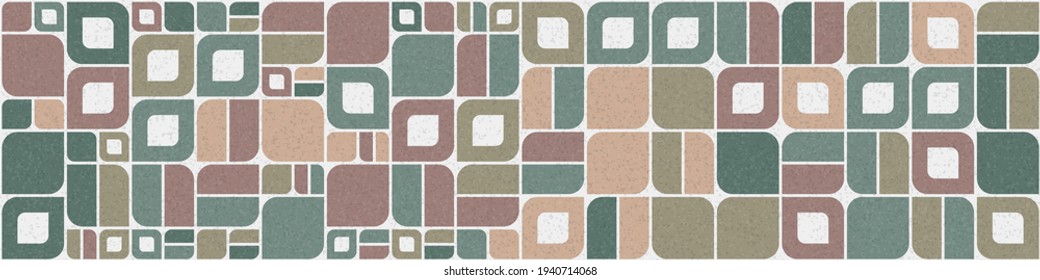 Abstract Geometric Pattern generative computational art illustration