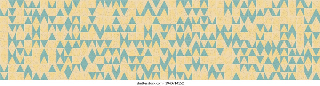 Abstract Geometric Pattern generative computational art illustration