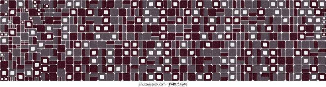 Abstract Geometric Pattern generative computational art illustration