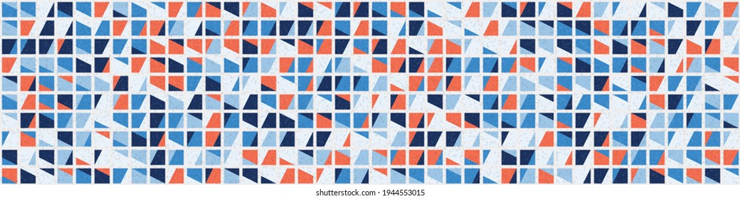 Abstract Geometric Pattern generative computational art illustration