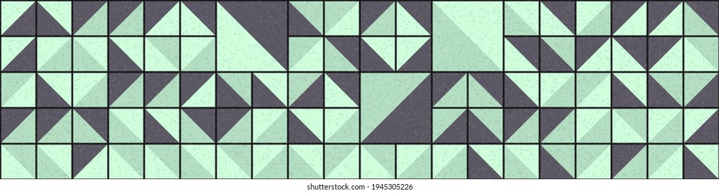 Abstract Geometric Pattern generative computational art illustration