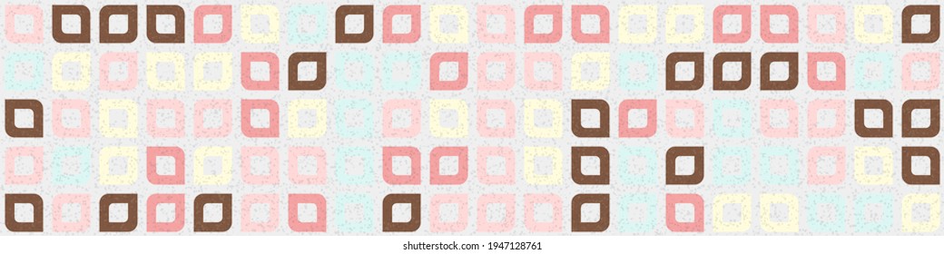 Abstract Geometric Pattern generative computational art illustration