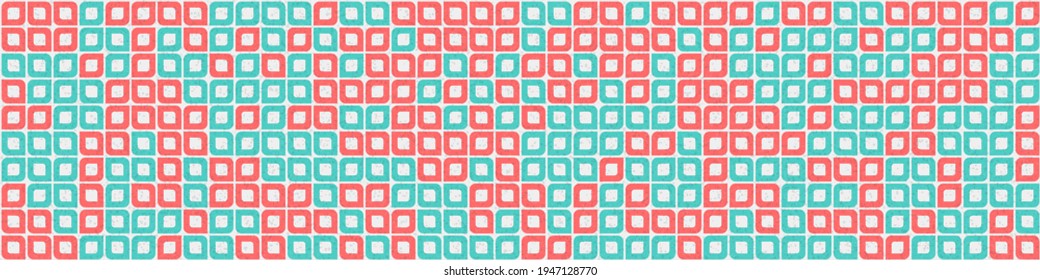 Abstract Geometric Pattern generative computational art illustration