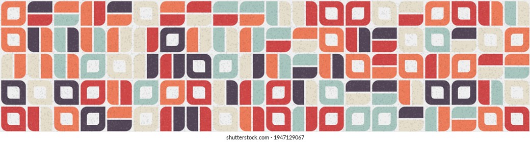 Abstract Geometric Pattern generative computational art illustration