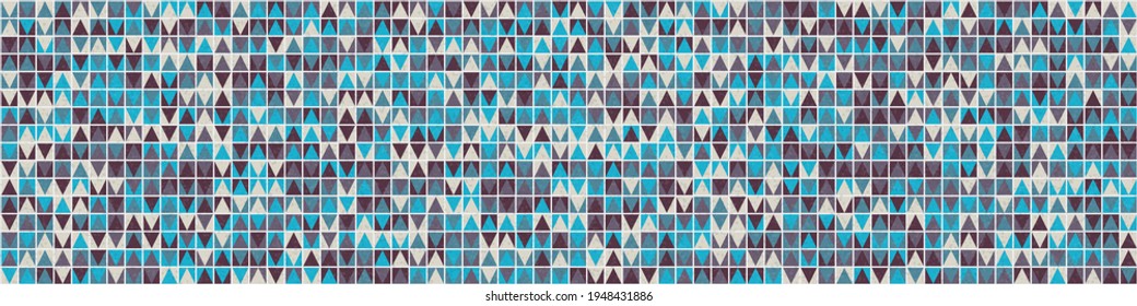 Abstract Geometric Pattern generative computational art illustration