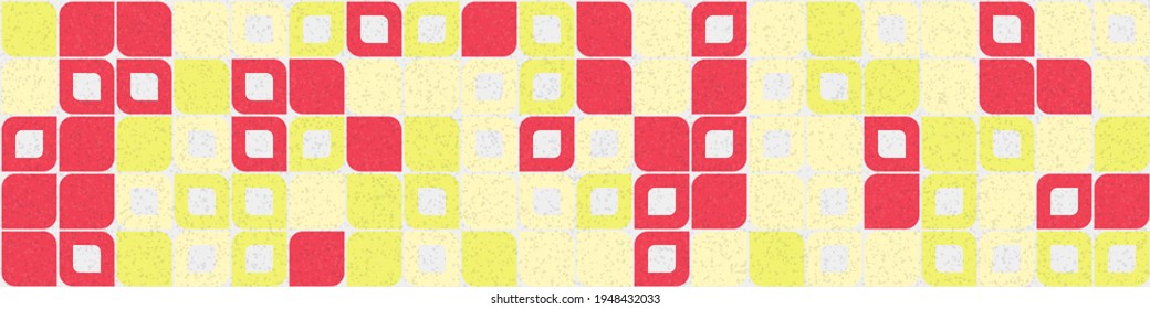 Abstract Geometric Pattern generative computational art illustration