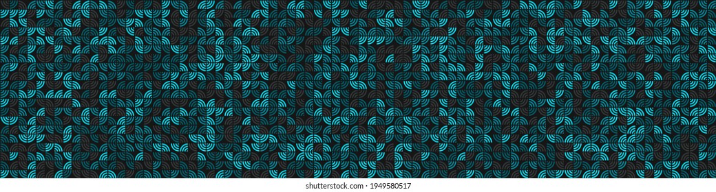 Abstract Geometric Pattern generative computational art illustration