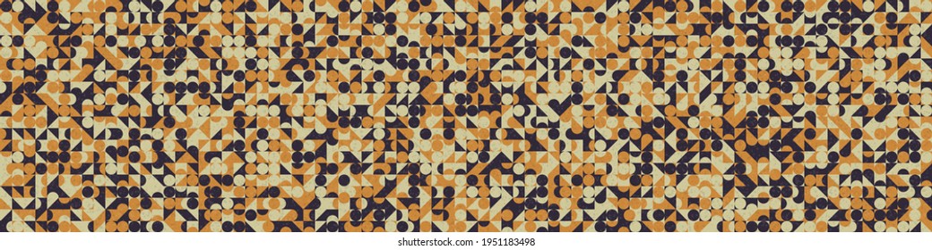 Abstract Geometric Pattern generative computational art illustration