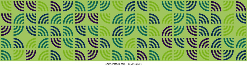 Abstract Geometric Pattern generative computational art illustration