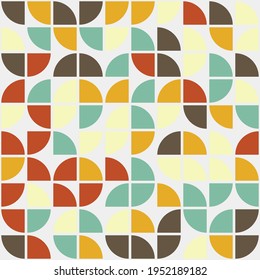 Abstract Geometric Pattern generative computational art illustration